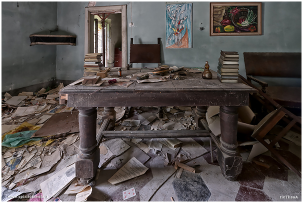 Scrivania della villa del matematico