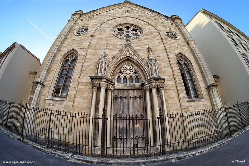 Facciata della chiesa degli Olandesi a Livorno