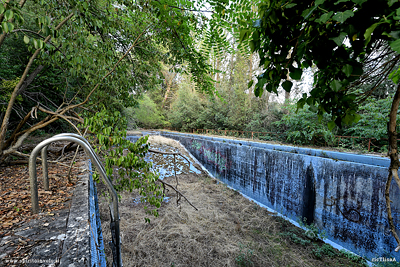 Piscina nel villino abbandonato