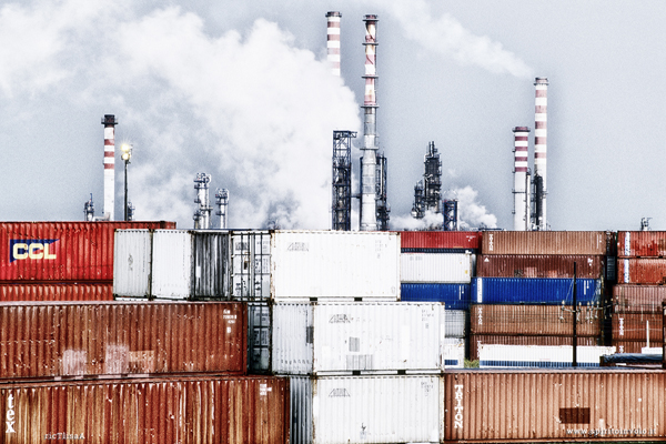 Ciminiere e containers