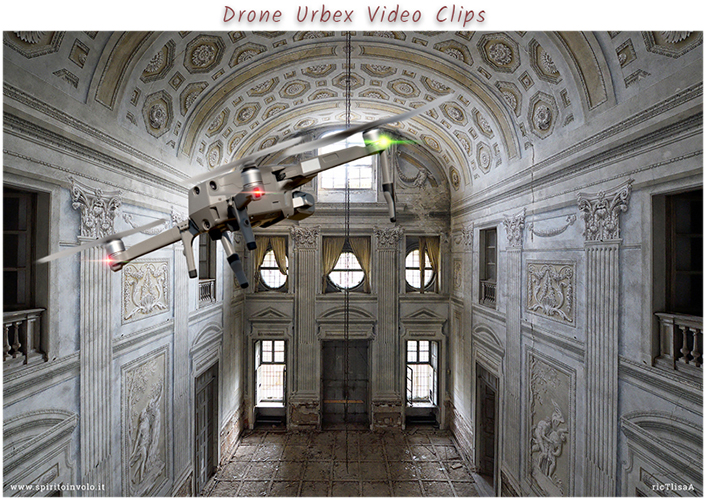 Video luoghi abbandonati urbex con il drone