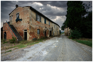 Foto di lettino per bambini a Canneto,borgo abbandonato in Toscana
