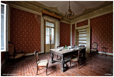 Sala da pranzo nella colonia di Frate Francesco