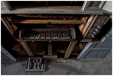 Organo dentro la chiesa