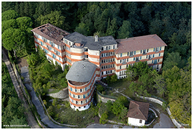 Fotografia con drone di Ospedale Sanatorio