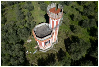 Torre del genovese vista dal drone