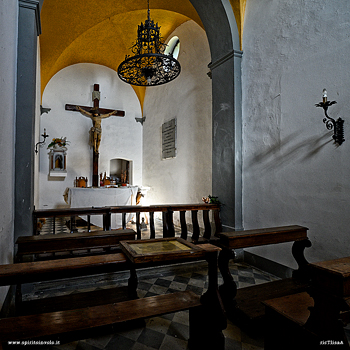 La cappella del convento albergo