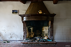 Foto urbex della casa dei ritratti