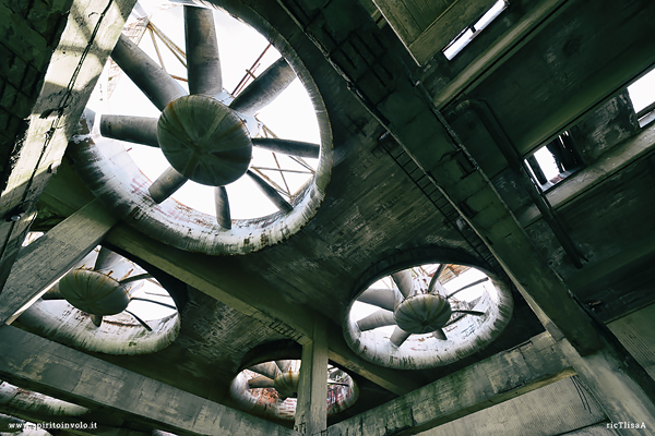 Ventilatori della ex centrale termoelettrica di Pietrafitta