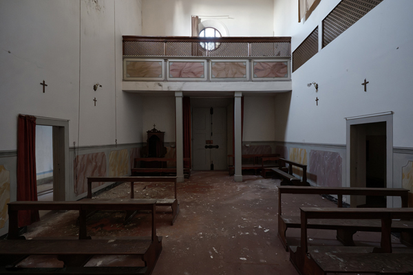 Retro della chiesa delle salesie