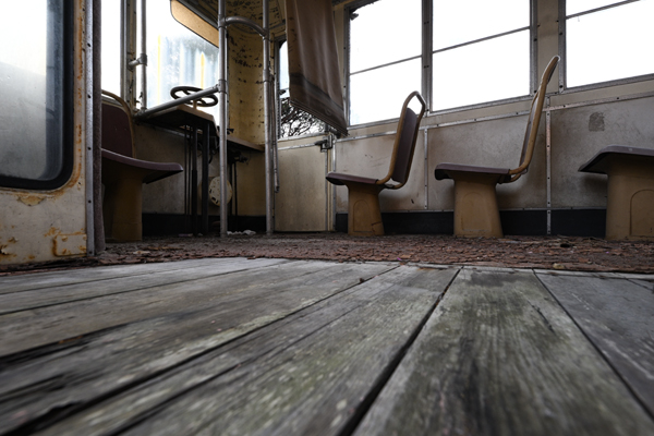 Posto guidatore della della funicolare Sant'Anna di Genova