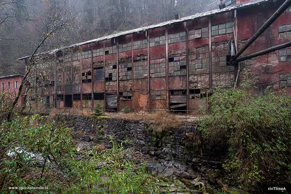 facciata della Miniera Torgola