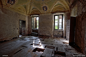 Foto del palazzo dei Conti Morra in Piemonte