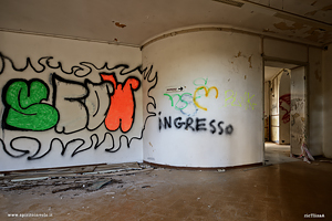 Ingresso del Sanatorio di Arliano