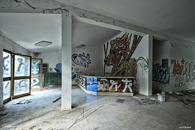 Ingresso delle Terme delle Galleraie