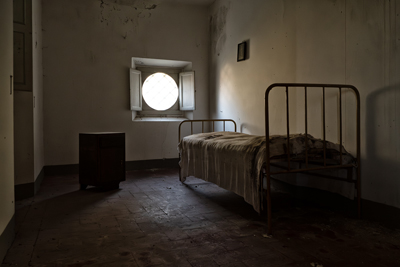 Camera dentro la villa delle suore