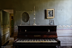 Pianoforte nella villa del farmacista