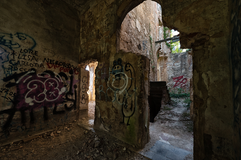 Interni della Villa del polacco