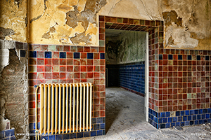 Termosifone della Villa delle piastrelle