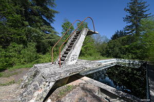 La piscina di Villa Minetta