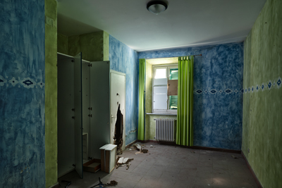 Camera dipinta di Villa Morazzana