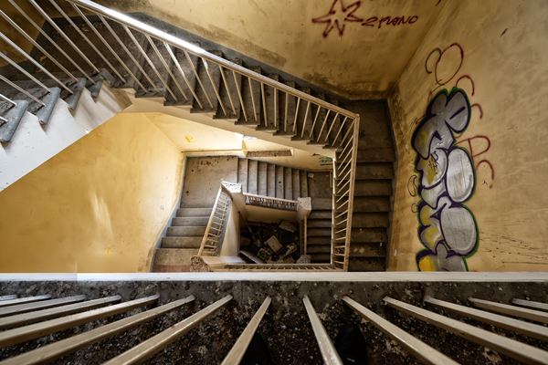 Scale interne di Villa Morazzana
